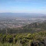 Looking North Across the San Fernando Valley of Los Angeles